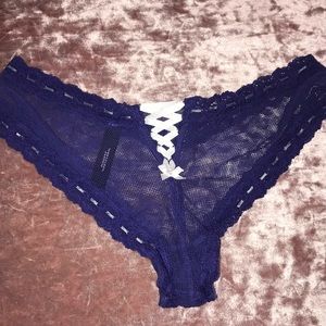 Blue Lace Panty